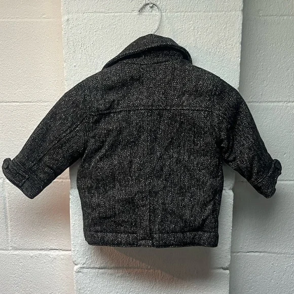 Baby Gap Kids Double-Breasted Gray Jacket - Picture 4 of 4